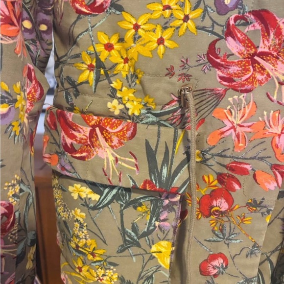 Floral Women's Jacket - Picture 4 of 10